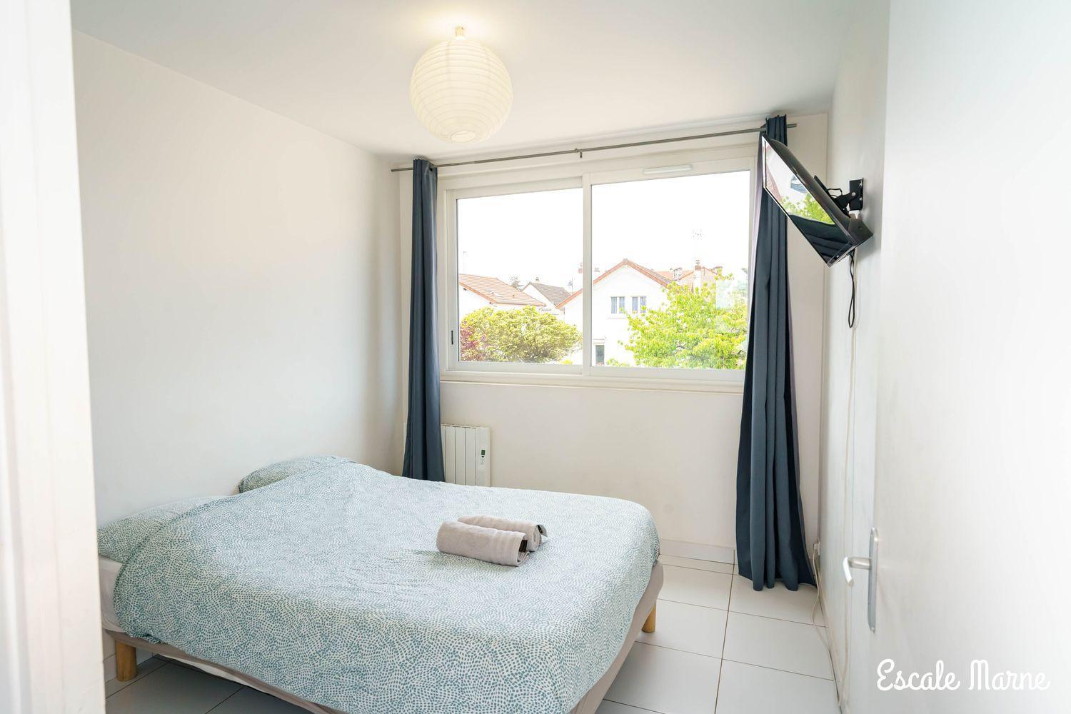Escale-Marne Fr - 102 - Free Parking - Free Luggage Storage - All Equipped - Linen Included - Washing Machine - 10Mn Walk Metro 8 - Rer A - Panoramic View - From 1 To 4 Guests Maisons-Alfort Eksteriør billede