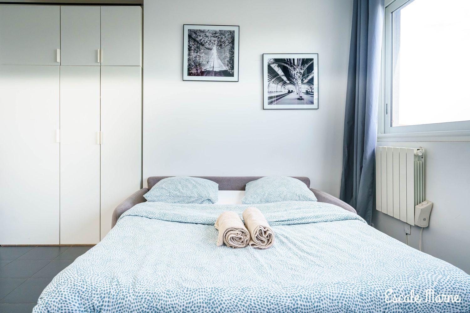 Escale-Marne Fr - 102 - Free Parking - Free Luggage Storage - All Equipped - Linen Included - Washing Machine - 10Mn Walk Metro 8 - Rer A - Panoramic View - From 1 To 4 Guests Maisons-Alfort Eksteriør billede